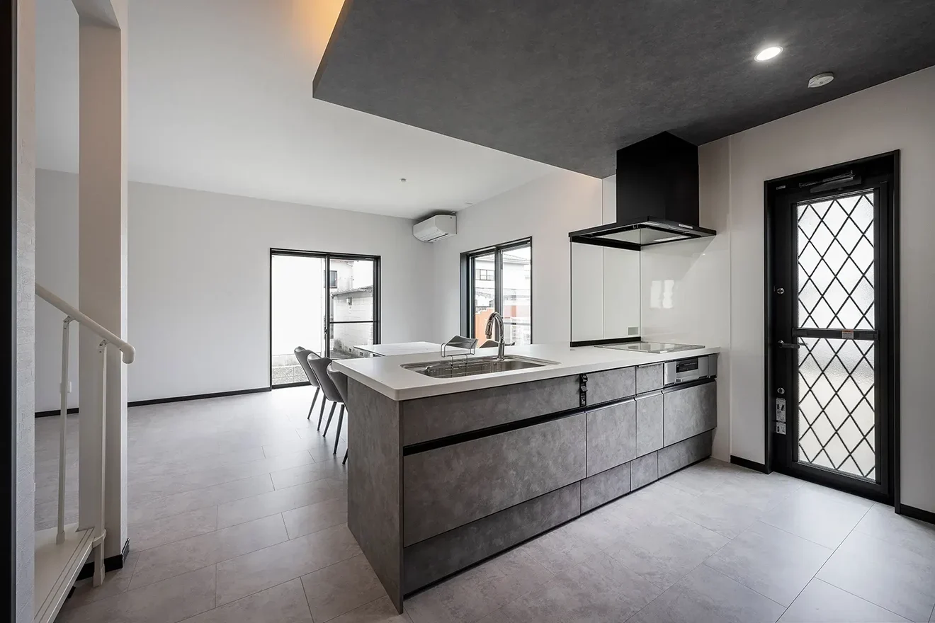 7ARC（セブンアーク）の施工実績｜京都府相楽群精華町に建てた注文住宅のLDK