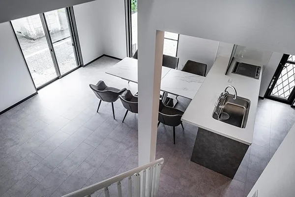 7ARC（セブンアーク）の施工実績｜京都府相楽群精華町に建てた注文住宅のLDK