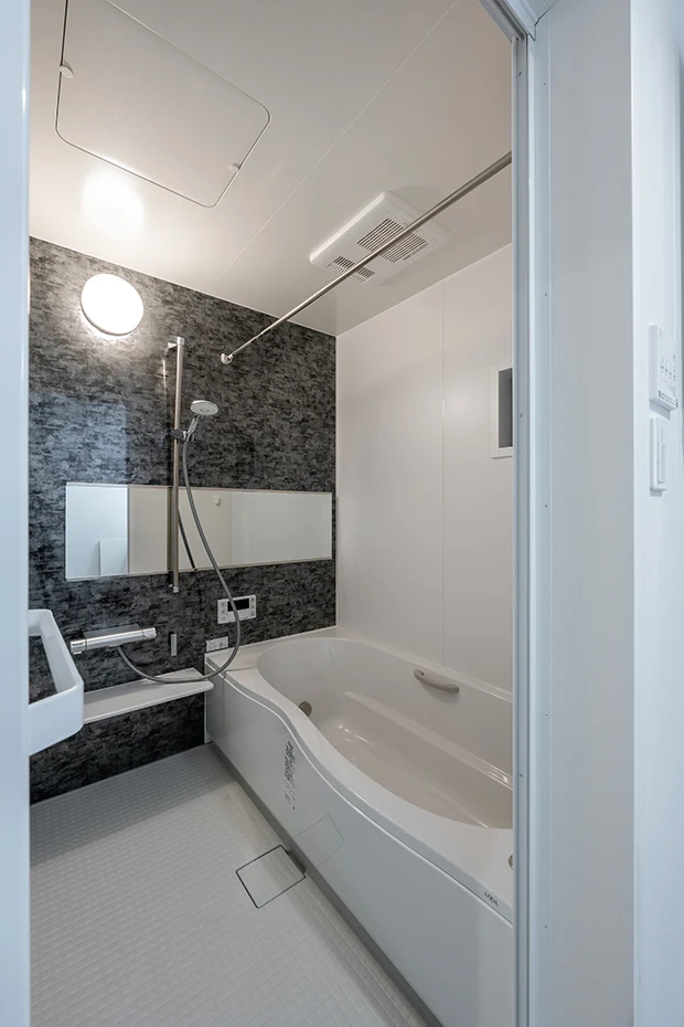 7ARC（セブンアーク）の施工実績｜大阪市東淀川区に建てた注文住宅の浴室