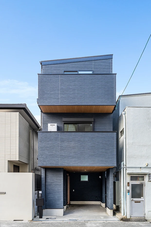 7ARC（セブンアーク）の施工実績｜大阪市東淀川区に建てた注文住宅の外観