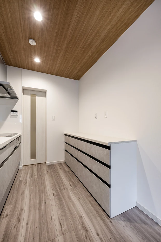 7ARC（セブンアーク）の施工実績｜大阪市東淀川区に建てた注文住宅のLDK