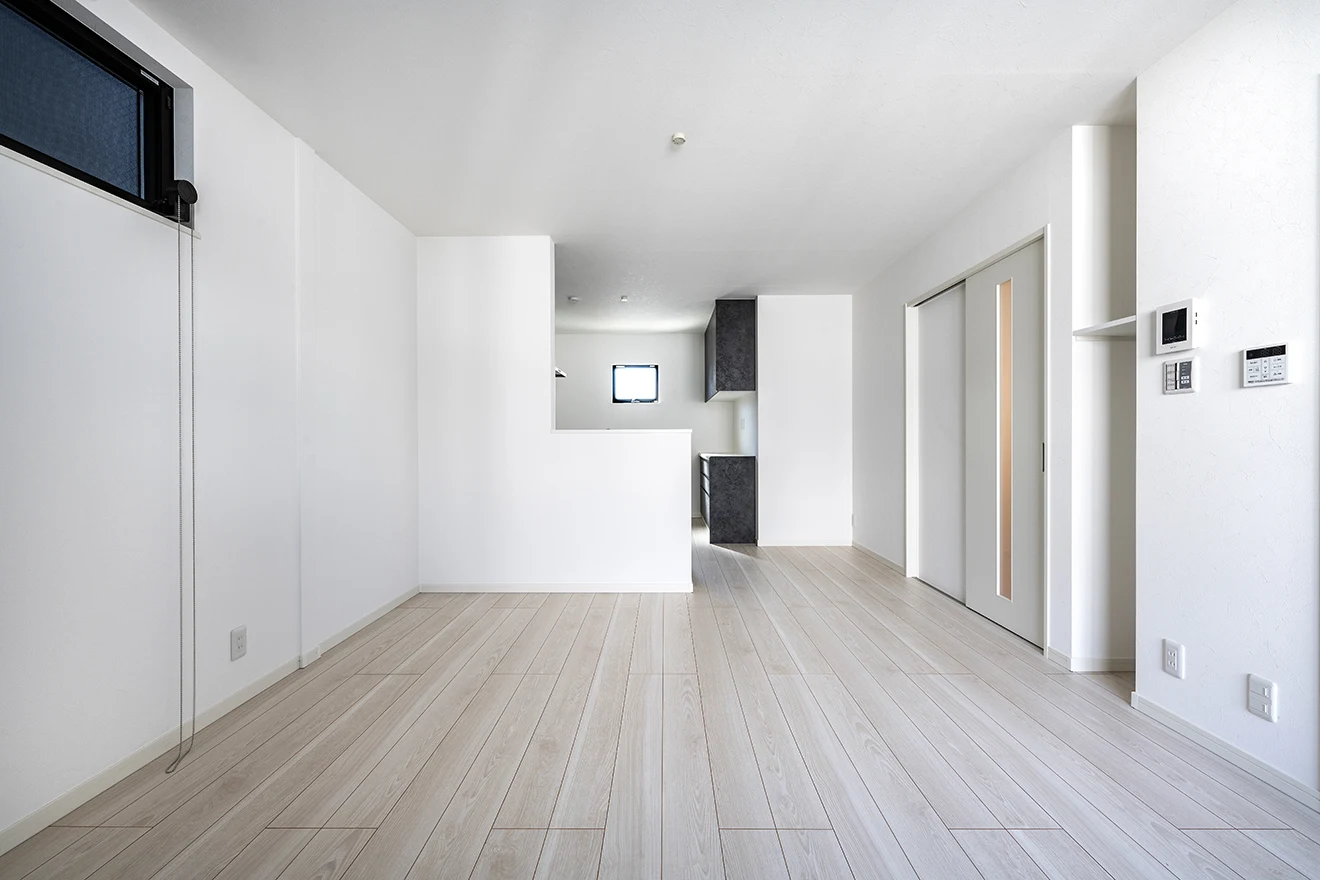 7ARC（セブンアーク）の施工実績｜大阪市此花区に建てた注文住宅のLDK