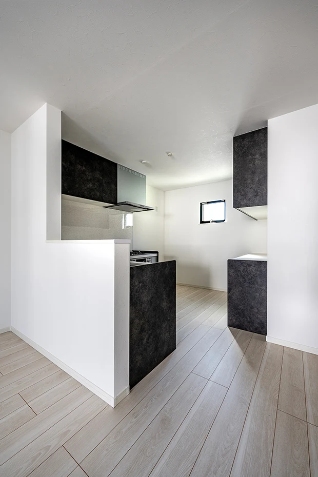 7ARC（セブンアーク）の施工実績｜大阪市此花区に建てた注文住宅のLDK