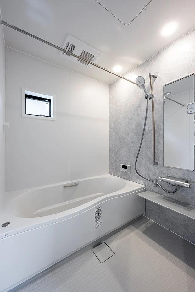 7ARC（セブンアーク）の施工実績｜大阪府守口市に建てた注文住宅の浴室