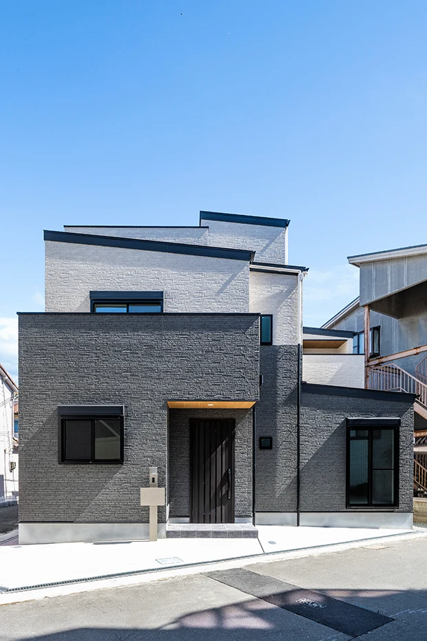 7ARC（セブンアーク）の施工実績｜大阪府守口市に建てた注文住宅の外観