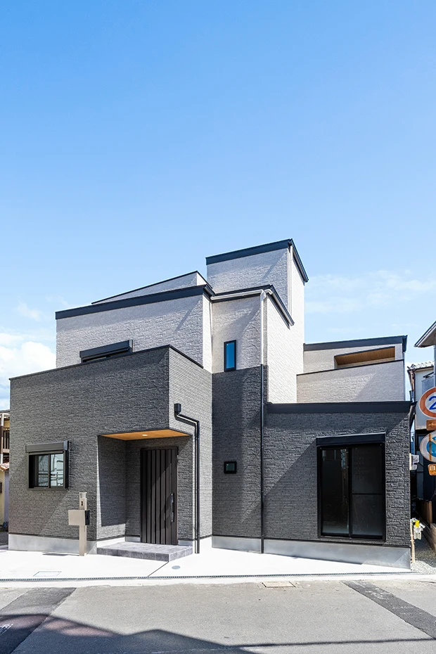 7ARC（セブンアーク）の施工実績｜大阪府守口市に建てた注文住宅の外観