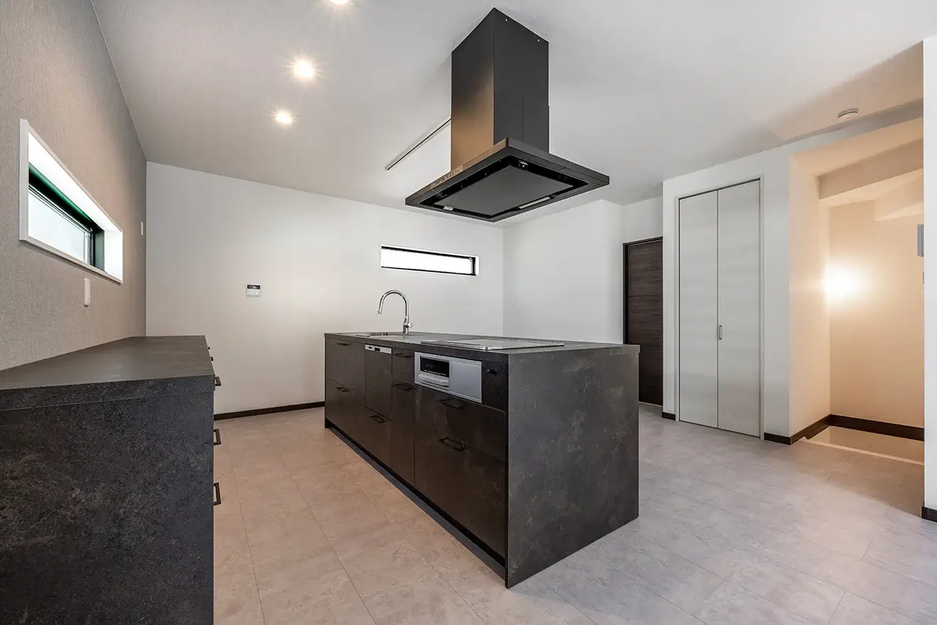 7ARC（セブンアーク）の施工実績｜大阪府守口市に建てた注文住宅のキッチン