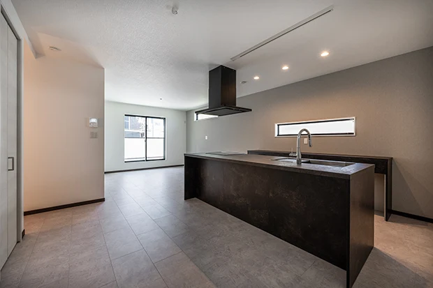 7ARC（セブンアーク）の施工実績｜大阪府守口市に建てた注文住宅のキッチン