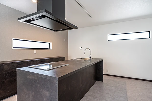 7ARC（セブンアーク）の施工実績｜大阪府守口市に建てた注文住宅のキッチン