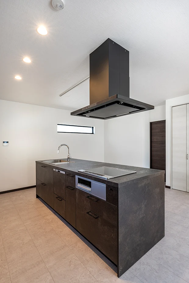 7ARC（セブンアーク）の施工実績｜大阪府守口市に建てた注文住宅のキッチン