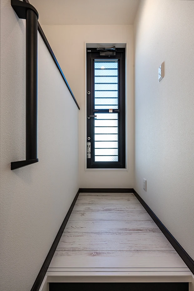 7ARC（セブンアーク）の施工実績｜大阪府守口市に建てた注文住宅の廊下