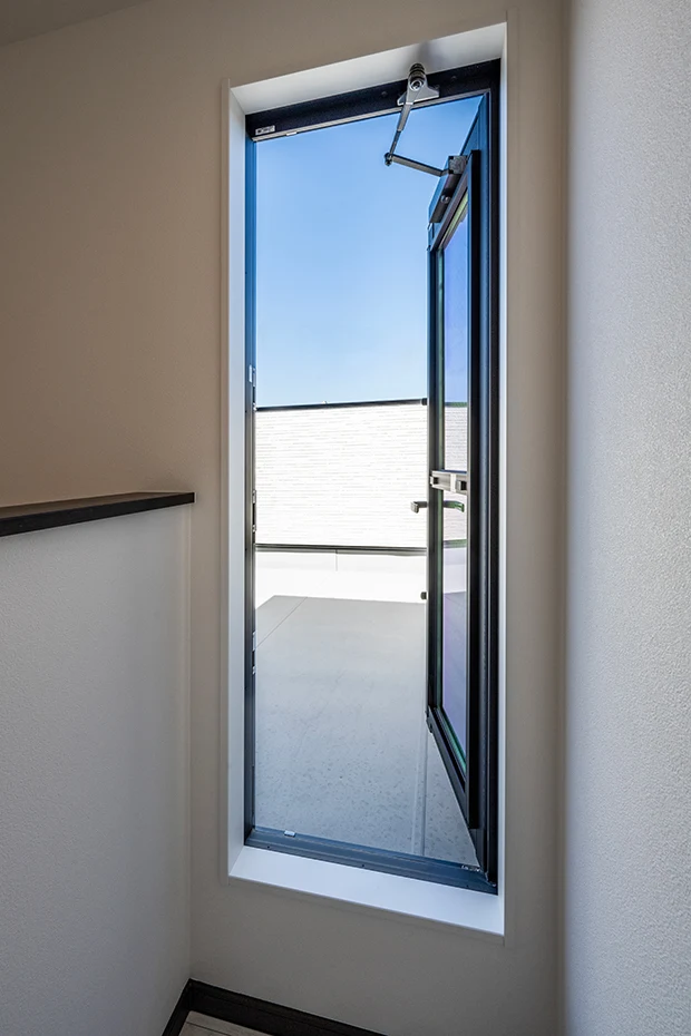 7ARC（セブンアーク）の施工実績｜大阪府守口市に建てた注文住宅の廊下