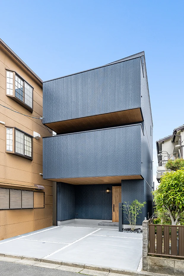 7ARC（セブンアーク）の施工実績｜大阪府吹田市に建てた注文住宅の外観