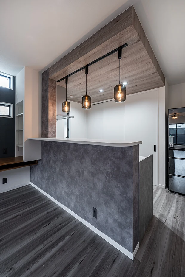 7ARC（セブンアーク）の施工実績｜大阪府吹田市に建てた注文住宅のキッチン