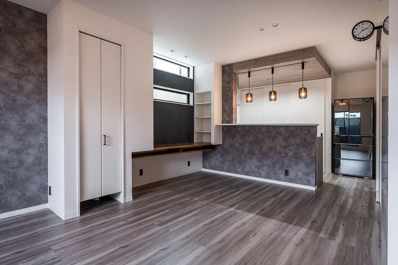 7ARC（セブンアーク）の施工実績｜大阪府吹田市に建てた注文住宅のLDK