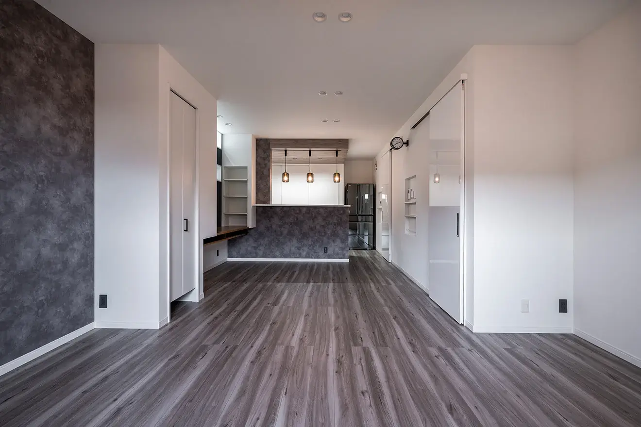 7ARC（セブンアーク）の施工実績｜大阪府吹田市に建てた注文住宅のLDK