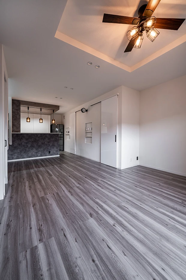 7ARC（セブンアーク）の施工実績｜大阪府吹田市に建てた注文住宅のLDK