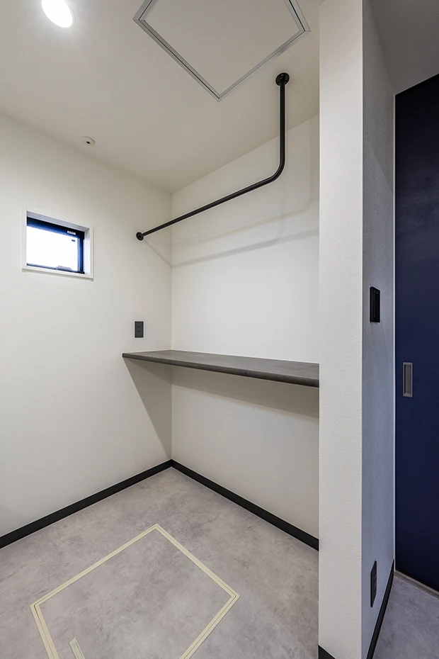 7ARC（セブンアーク）の施工実績｜大阪府吹田市に建てた注文住宅の洗面室