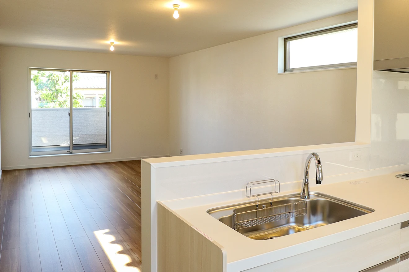 7ARC（セブンアーク）の施工実績｜大阪府守口市に建てた注文住宅のLDK