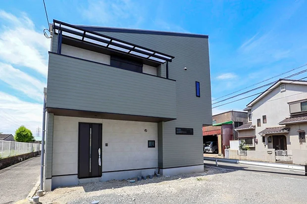 7ARC（セブンアーク）の施工実績｜姫路市大津区に建てた注文住宅の外観