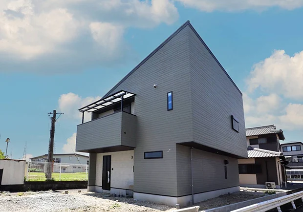 7ARC（セブンアーク）の施工実績｜姫路市大津区に建てた注文住宅の外観