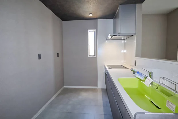 7ARC（セブンアーク）の施工実績｜姫路市大津区に建てた注文住宅のキッチン