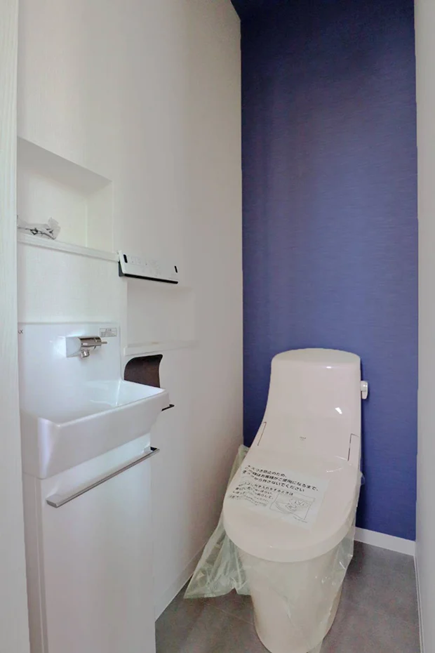 7ARC（セブンアーク）の施工実績｜姫路市大津区に建てた注文住宅のトイレ