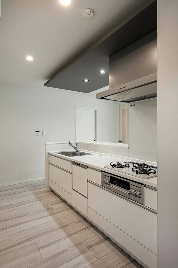 7ARC（セブンアーク）の施工実績｜大阪市住吉区に建てた注文住宅のキッチン