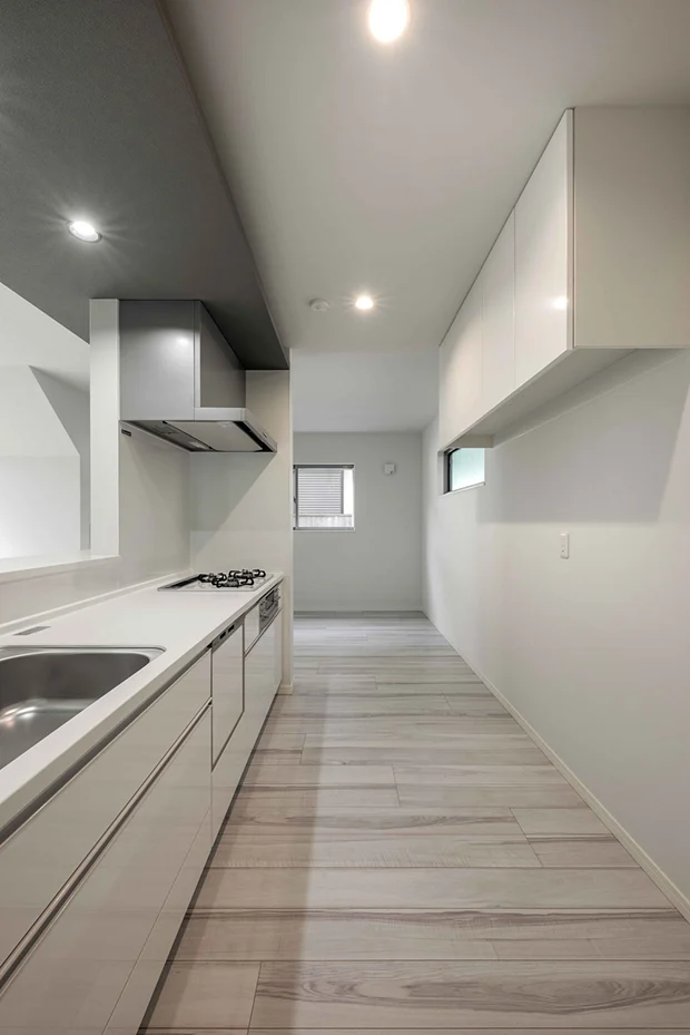 7ARC（セブンアーク）の施工実績｜大阪市住吉区に建てた注文住宅のキッチン