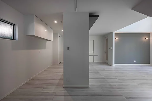 7ARC（セブンアーク）の施工実績｜大阪市住吉区に建てた注文住宅のLDK