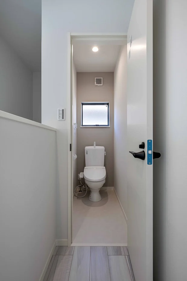 7ARC（セブンアーク）の施工実績｜大阪市住吉区に建てた注文住宅のトイレ