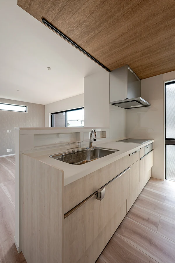 7ARC（セブンアーク）の施工実績｜東大阪市に建てた注文住宅のキッチン