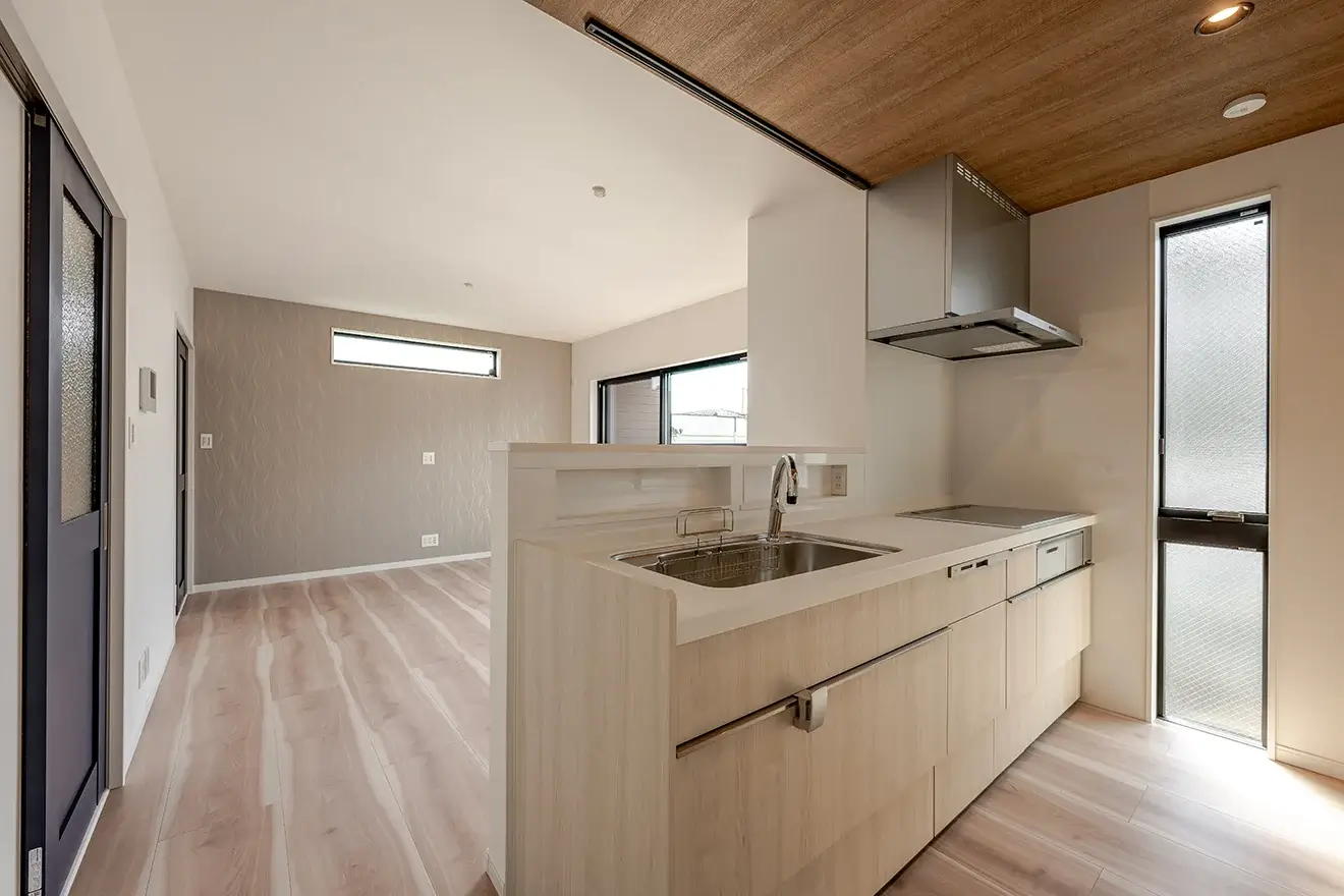 7ARC（セブンアーク）の施工実績｜東大阪市に建てた注文住宅のLDK