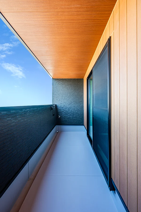 7ARC（セブンアーク）の施工実績｜大阪府守口市に建てた注文住宅のバルコニー