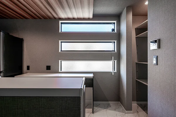 7ARC（セブンアーク）の施工実績｜大阪府守口市に建てた注文住宅のキッチン