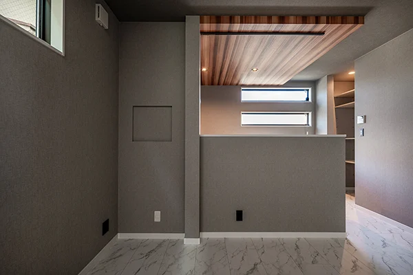 7ARC（セブンアーク）の施工実績｜大阪府守口市に建てた注文住宅のLDK