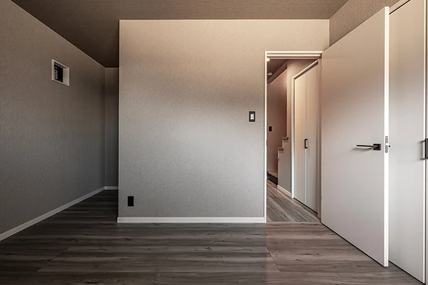 7ARC（セブンアーク）の施工実績｜大阪府守口市に建てた注文住宅の洋室