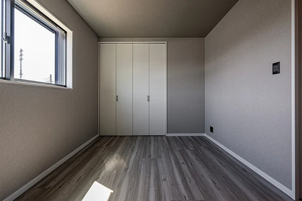 7ARC（セブンアーク）の施工実績｜大阪府守口市に建てた注文住宅の洋室