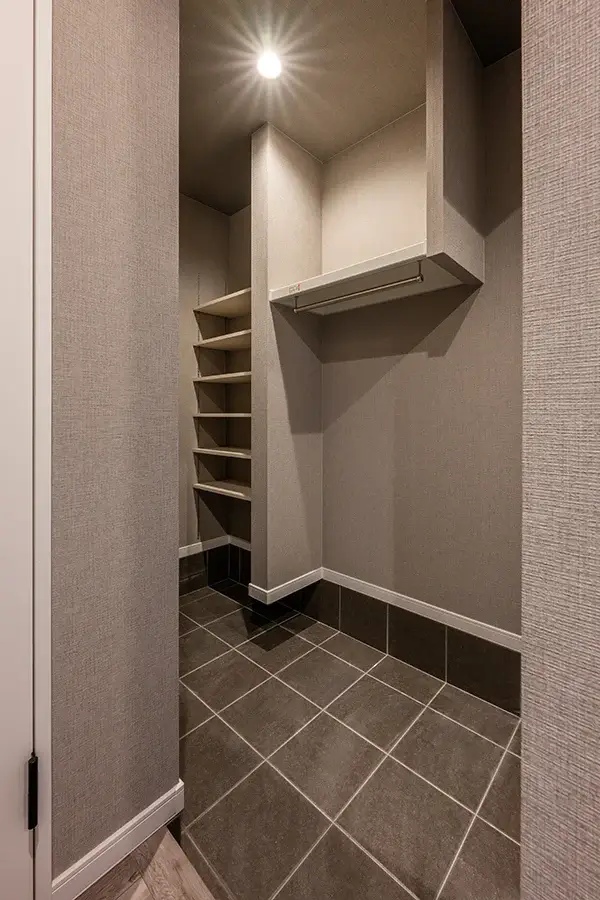 7ARC（セブンアーク）の施工実績｜大阪府守口市に建てた注文住宅のシューズクローゼット