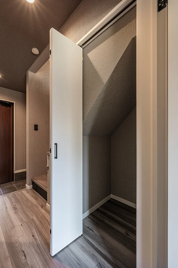 7ARC（セブンアーク）の施工実績｜大阪府守口市に建てた注文住宅のシューズクローゼット