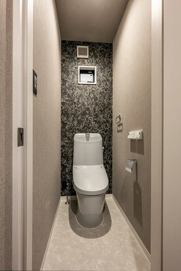 7ARC（セブンアーク）の施工実績｜大阪府守口市に建てた注文住宅のトイレ