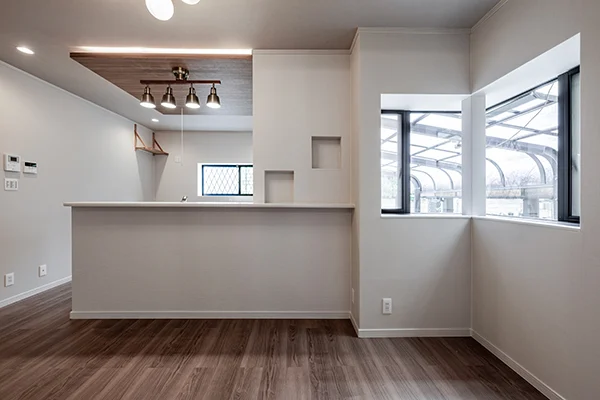 7ARC（セブンアーク）の施工実績｜大阪狭山市のリフォームした中古一戸建てのキッチン