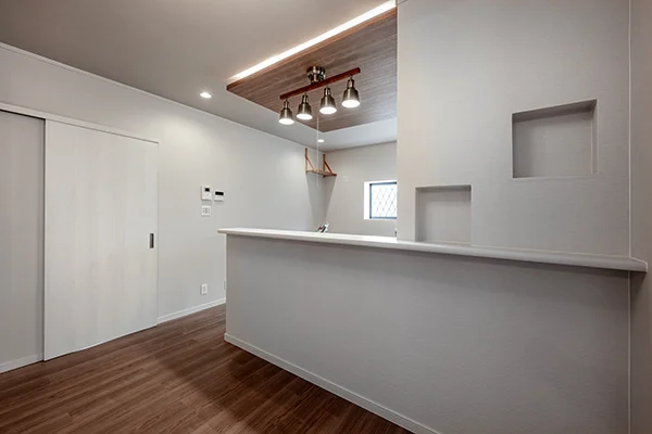 7ARC（セブンアーク）の施工実績｜大阪狭山市のリフォームした中古一戸建てのキッチン