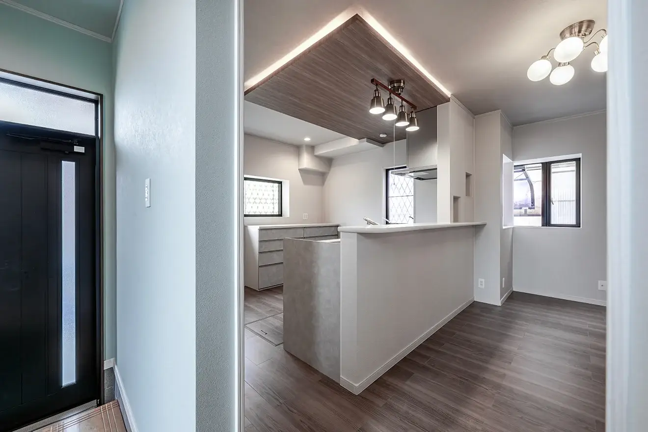 7ARC（セブンアーク）の施工実績｜大阪狭山市のリフォームした中古一戸建てのLDK