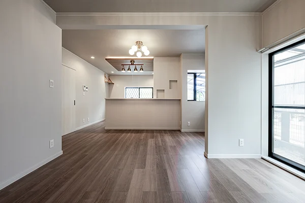 7ARC（セブンアーク）の施工実績｜大阪狭山市のリフォームした中古一戸建てのLDK