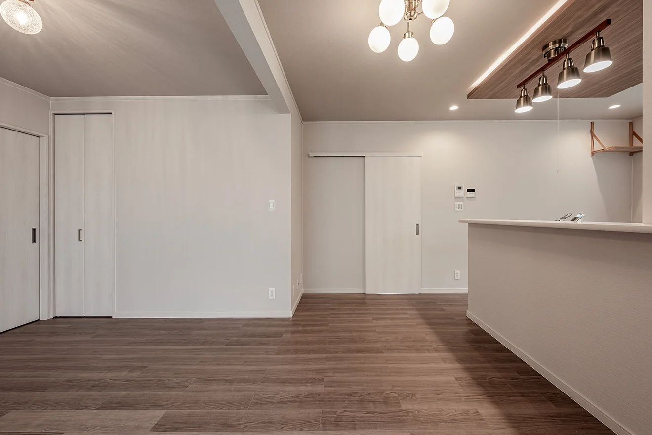 7ARC（セブンアーク）の施工実績｜大阪狭山市のリフォームした中古一戸建てのLDK