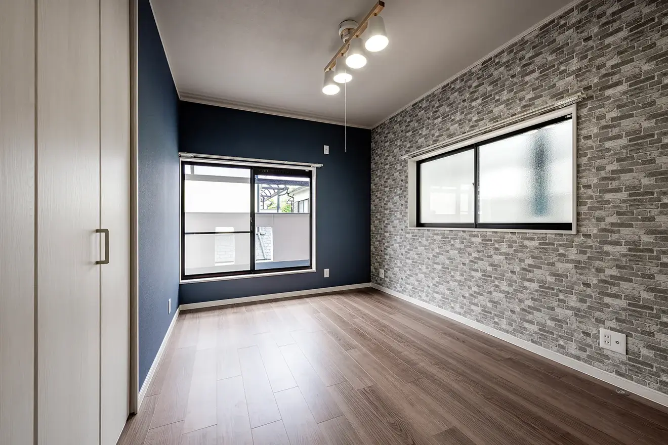 7ARC（セブンアーク）の施工実績｜大阪狭山市のリフォームした中古一戸建ての洋室