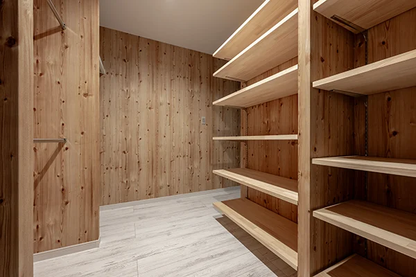 7ARC（セブンアーク）の施工実績｜大阪市西成区に建てた注文住宅のクローゼット