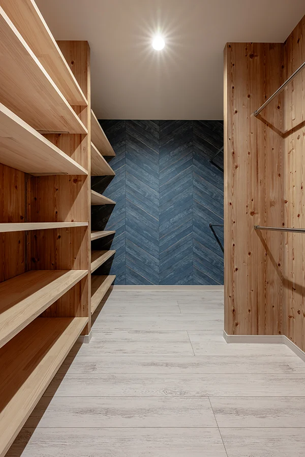 7ARC（セブンアーク）の施工実績｜大阪市西成区に建てた注文住宅のクローゼット