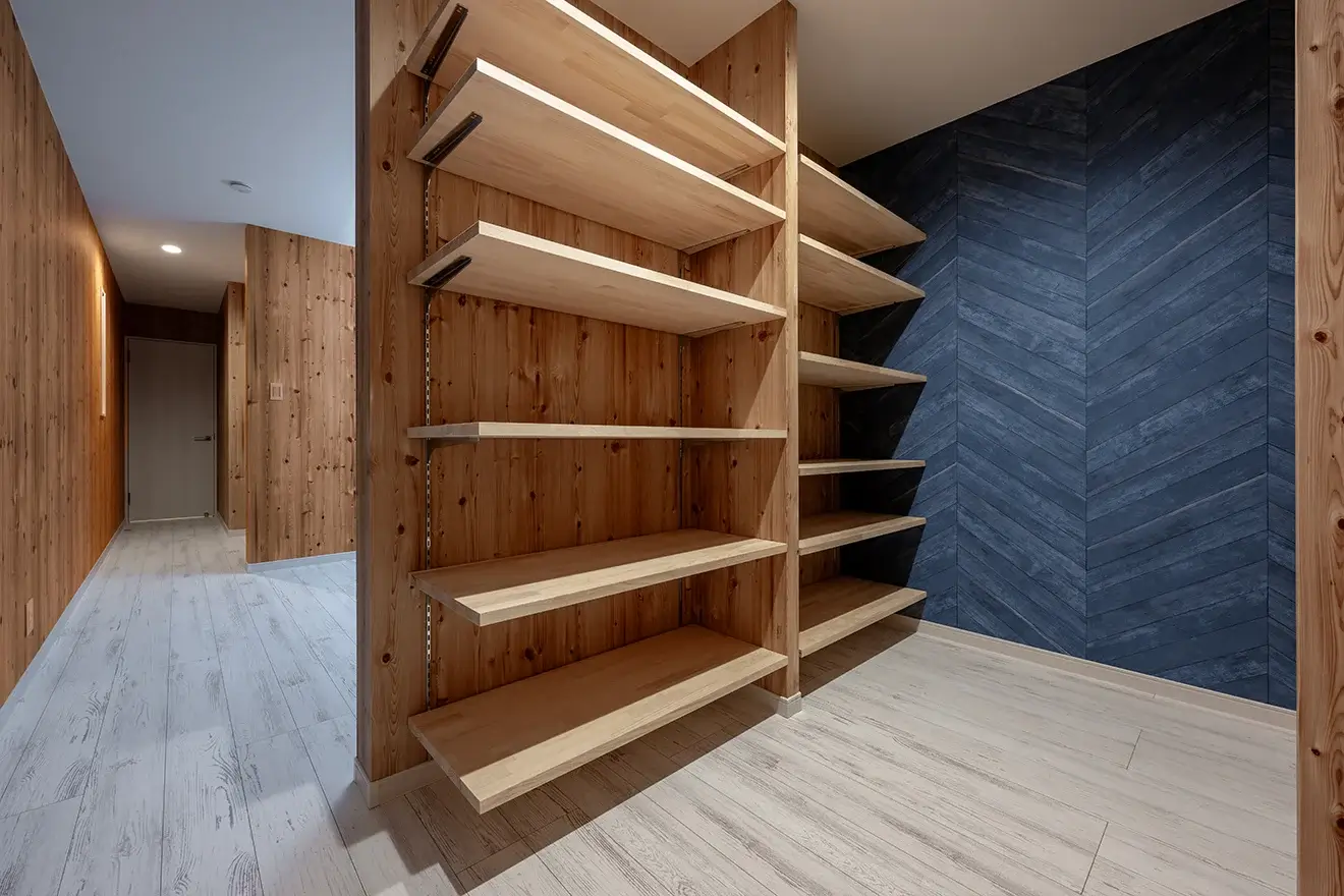 7ARC（セブンアーク）の施工実績｜大阪市西成区に建てた注文住宅のクローゼット